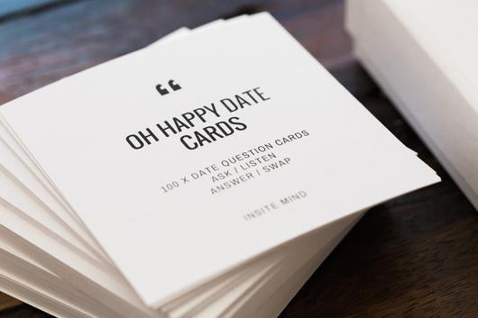 Oh Happy Date Cards