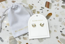 Load image into Gallery viewer, Eloise Huggie Hoops