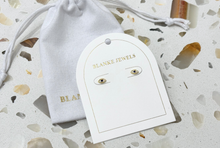 Load image into Gallery viewer, Mini Evil Eye Studs