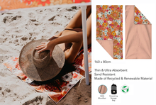 Load image into Gallery viewer, Microfibre Beach Towel