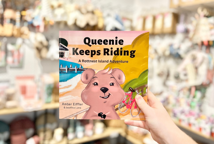 Queenie Keeps Riding - Picture Book