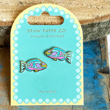 Load image into Gallery viewer, Enamel Earrings