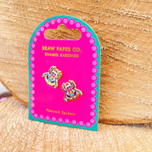 Load image into Gallery viewer, Enamel Earrings