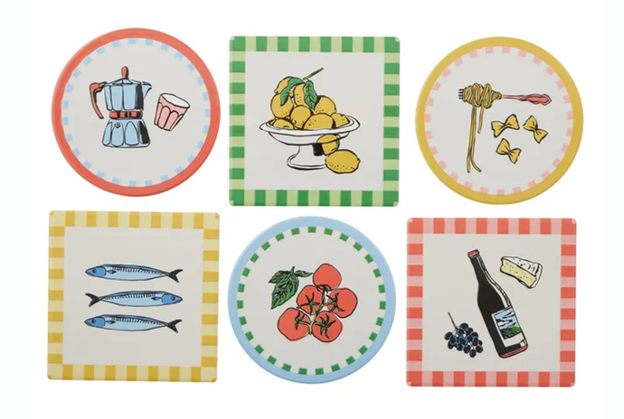 Italiano Coasters