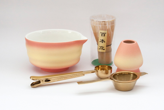 Matcha 5 Piece Ritual Set - Sunset