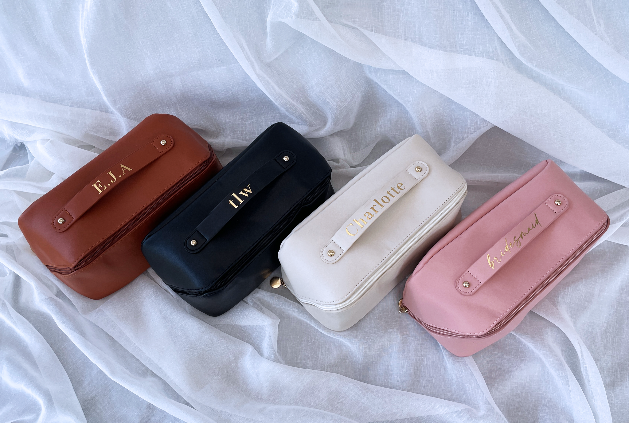 Monogrammed Makeup Bag