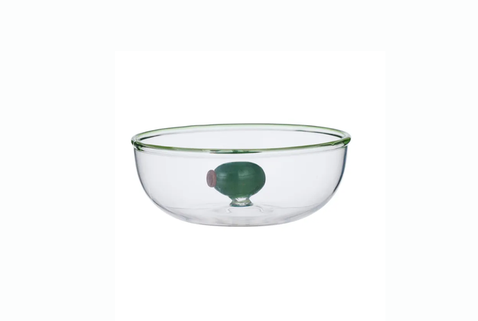 Olive-You Glass Dish