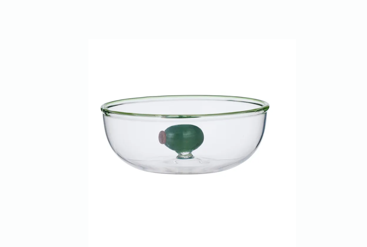 Olive-You Glass Dish