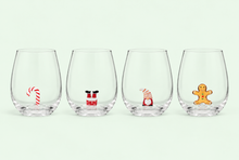 Load image into Gallery viewer, Christmas Glass Tumblers