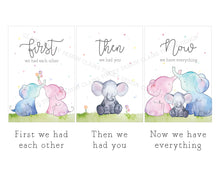 Load image into Gallery viewer, Baby Prints - Elephant Family Set of 3
