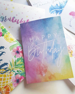 Greeting Cards Water Colour