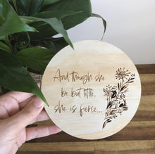 Load image into Gallery viewer, Lazer Cut Pine Wood Plaque